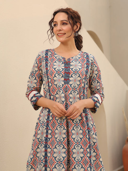 Women Ethnic Motifs Printed Kurta